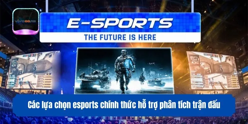 Các lựa chọn esports chính thức hỗ trợ phân tích trận đấu